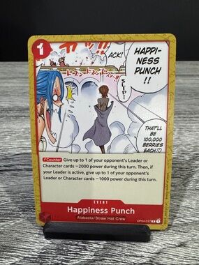 One Piece | Kingdoms of Intrigue: Happiness Punch (OP04-017) - Trading Card